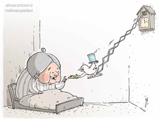 Gallery of Cartoon by Mahnaz Yazdani-Iran