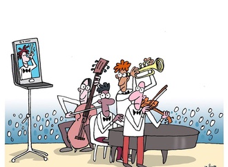 Gallery of Cartoon  by Alfredo Martirena -Cuba