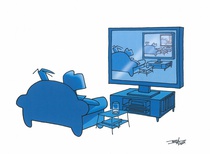 Gallery of Cartoons by Guy Badeaux From Canada