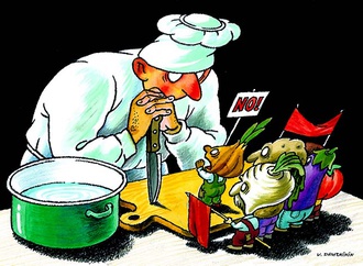 Gallery of Cartoons by Valentin Druzhinin-Russia