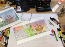 Last photo |Table work of Mordillo