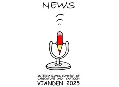 Winners of 18th International Caricature and Cartoon Contest of Vianden/Luxembourg 2025