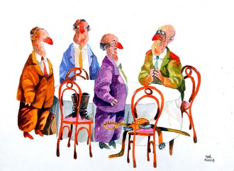 Gallery of Cartoons by Sait Munzur From Turkey