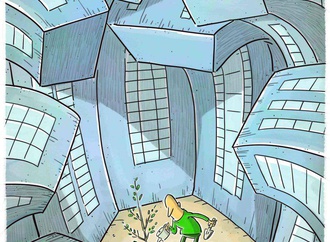 Gallery of Cartoon by Mahnaz Yazdani-Iran