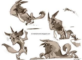 Gallery of  Caricatures by Mahesh Nambiar From India