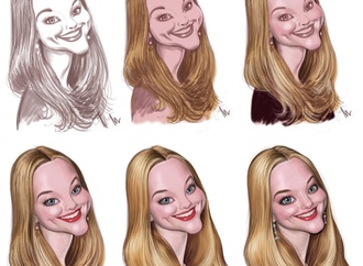 Gallery of  Caricatures by Mahesh Nambiar From India