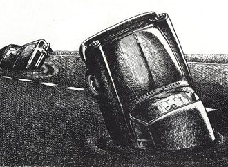 Gallery of Car Cartoons by Claude Serres-France