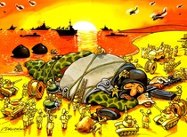 Gallery of Cartoons by Valentin Druzhinin From Russia