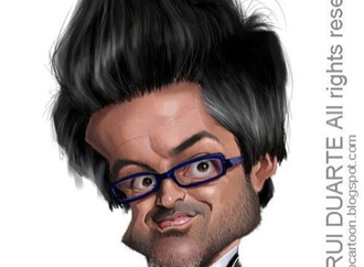 Gallery of caricatures by Rui Duarte From Portugal