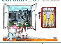 Coronavirus -UWC Cartoonists Cartoon Exhibition