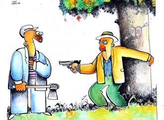 Gallery of Cartoons by Sait Munzur From Turkey