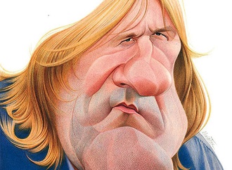 gerard depardieu by jean mulatier from france