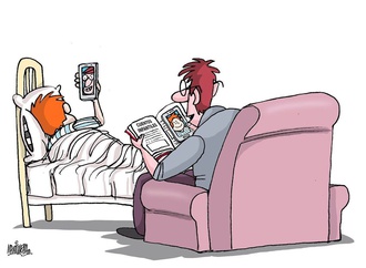 Gallery of Cartoon  by Alfredo Martirena -Cuba