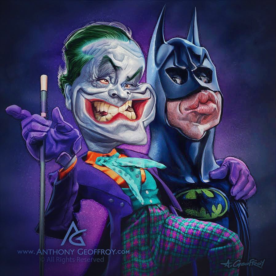 Batman-Joker | Anthony Geoffroy-France - Irancartoon