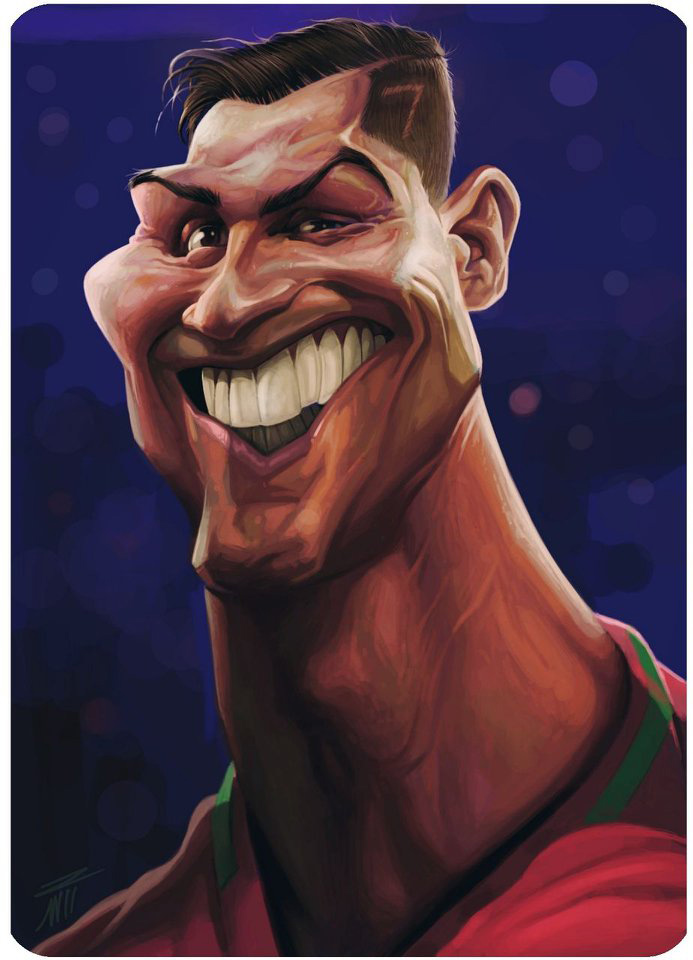 Cristiano Ronaldo | Arash Foroughi-Iran - Irancartoon Cristiano Ronaldo | Arash Foroughi-Iran - Irancartoon