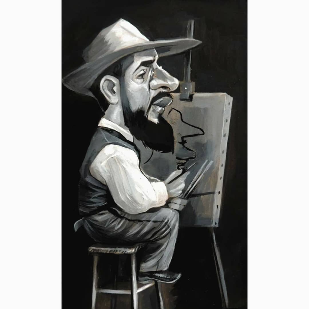 Henri de ToulouseLautrec Fabian Zaccaria Irancartoon