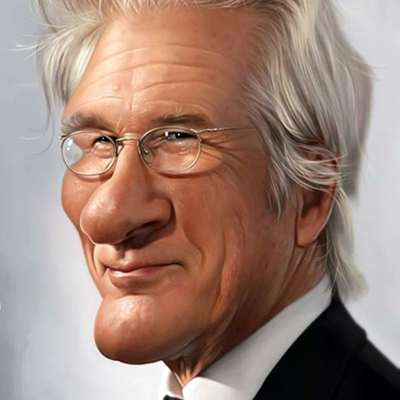 Richard Gere | Wael Safwat - Egypt - Irancartoon