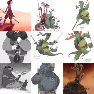 Gallery of character design & Illustrations by Jason Nortonn - USA