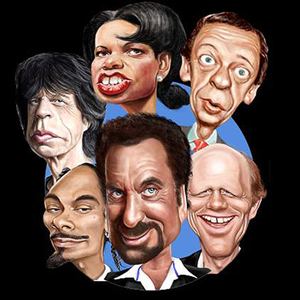 Gallery of caricatures by Terry Dunnett - Australia