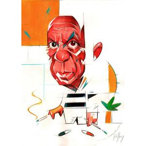 Gallery of Caricatures by Julio Cesar Ibarra Warnes -  Argentino