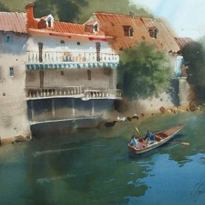 Gallery of Watercolor Paitings by Sergei Kurbatov - Russia