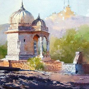 Gallery of Watercolor paintings by Vilas Kulkarni -  India