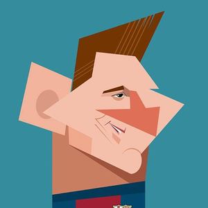 Messi by Alireza Pakdel-Iran/Best Caricature-2013