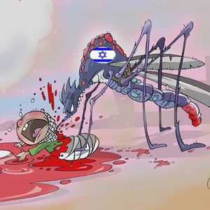 Gaza by Shahram Shirzadi-Iran/best cartoon-2014