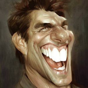 Tom Cruise by Xi Ding-Austria/best caricature-2014