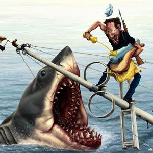 JAWS by Alex Guma-Spain/best cartoon-2013