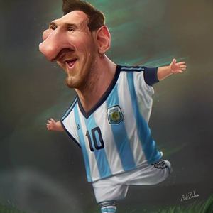 Messi by Andre Zendron/Best caricature-2014