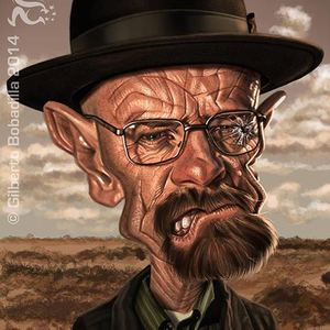  Heisenberg by Gilberto Bobadilla de Anda-Mexico/Best caricature-2014