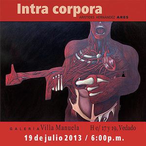 invitation-Exhibition of cartoon by Ares-Cuba/July,2013