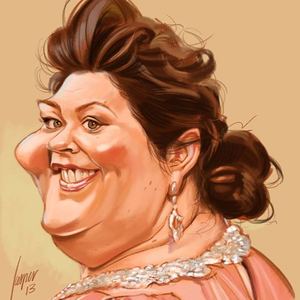 Melissa McCarthy by Jasper Andries-Netherland/Best Caricature-2013