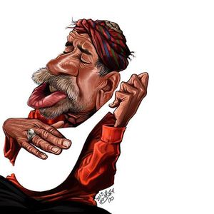 Master Gholipour by Vahid Jafari-Iran/best Caricature/2013