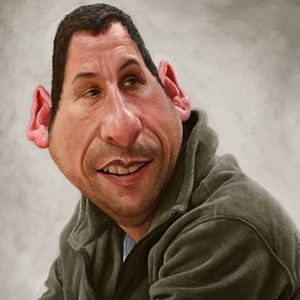 Adam Sandler by Paul Moyse /best caricature-2014