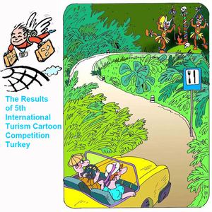 The Results of 5th International Turism Cartoon Competition/ Turkey