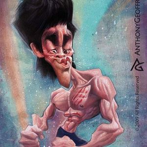 Bruce Lee by Anthony Geoffroy-France/Best Caricature-2014