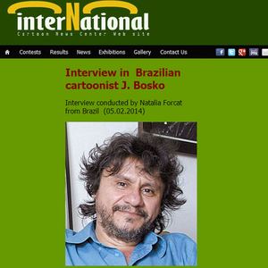 Interview /Brazilian cartoonist J. Bosco by Natalia Forcat/CNC
