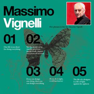 Massimo Vignelli, a Modernist Graphic Designer, Dies at 83 (1931-2014)