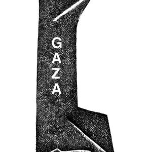 Gaza by Medi Blortaja-Albania/Best cartoon-2014