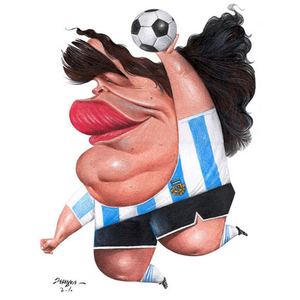 Gallery of caricature by Luiz Carlos Fernandes-Brazil