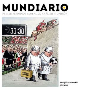 Exhibition of cartoon and caricature(world cup-2014)Francisco Punal Suarez