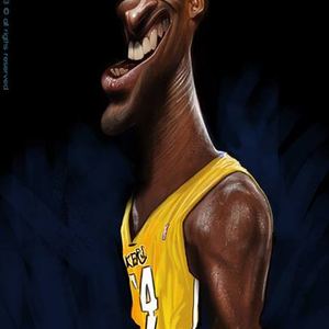 Kobe by Ernesto Priego/Best Caricature-2013