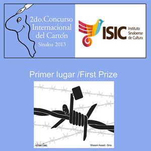 The results of international cartoon Sinaloa-Mexico/2013