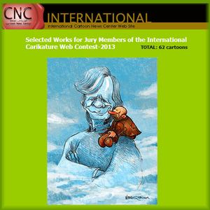 Selected Works for Jury Members of the International Caricature Web Contest-2013