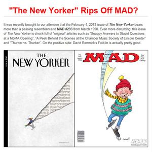   "The New Yorker" Rips Off MAD?