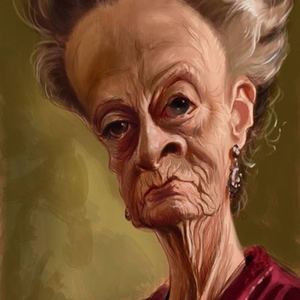 Gallery of Maggie Smith by Caricaturists around the world