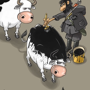 Gallery of cartoon by Mahdi Azizi - Iran