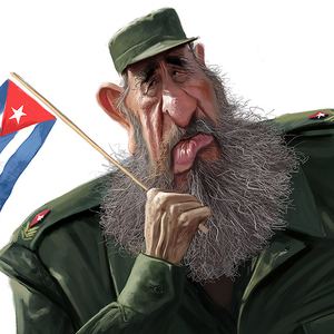 Gallery of caricature / Fidel Castro